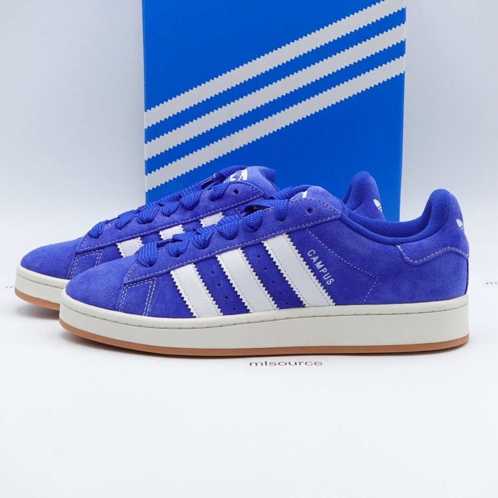NEW adidas Originals Campus 00s Sneakers H03471 Semi Lucid Blue/White